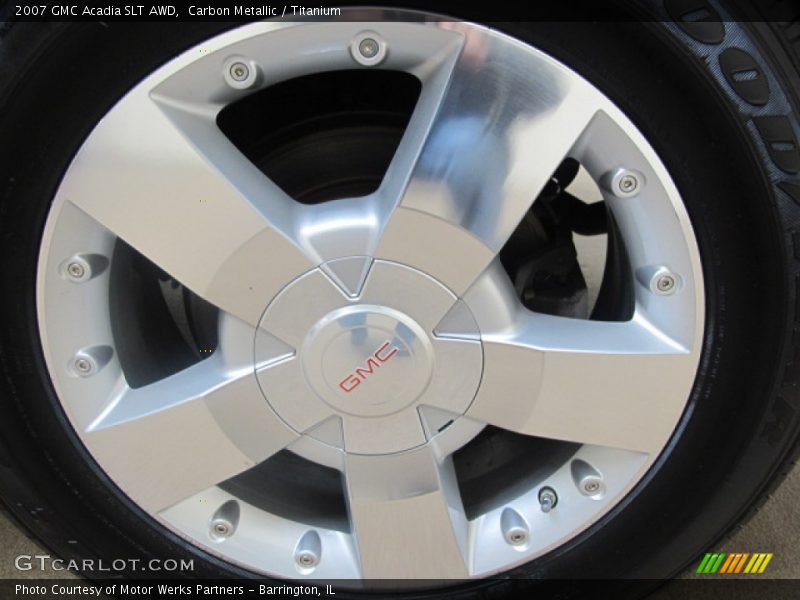 Carbon Metallic / Titanium 2007 GMC Acadia SLT AWD