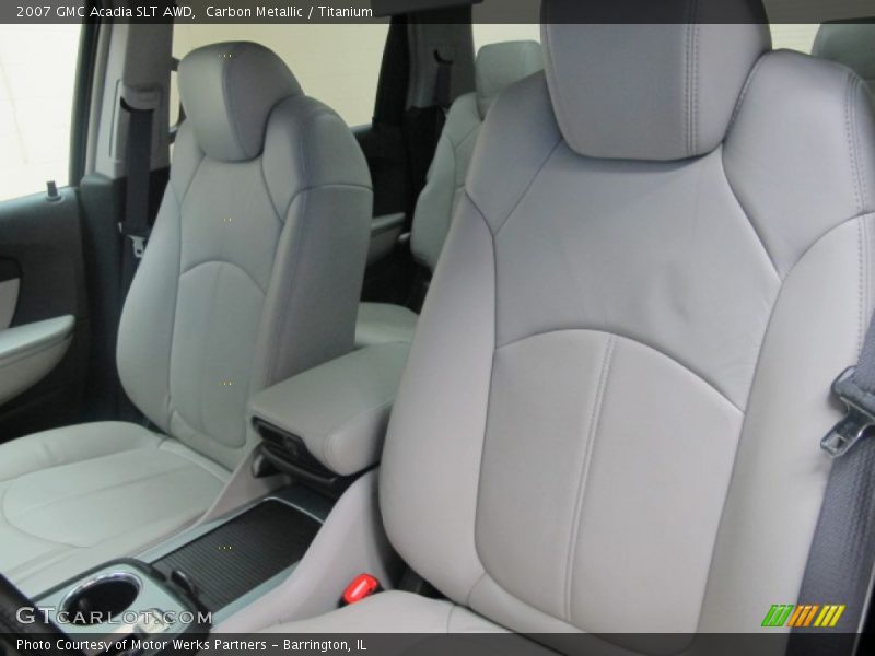 Carbon Metallic / Titanium 2007 GMC Acadia SLT AWD