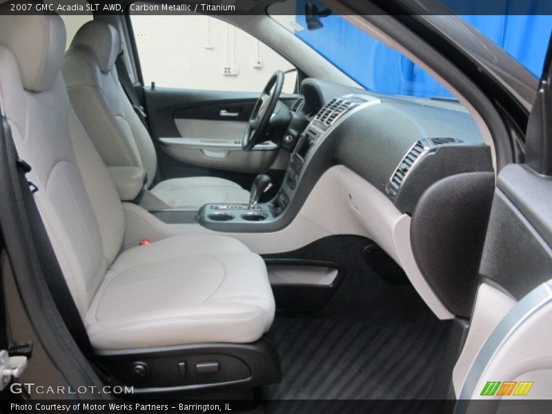 Carbon Metallic / Titanium 2007 GMC Acadia SLT AWD