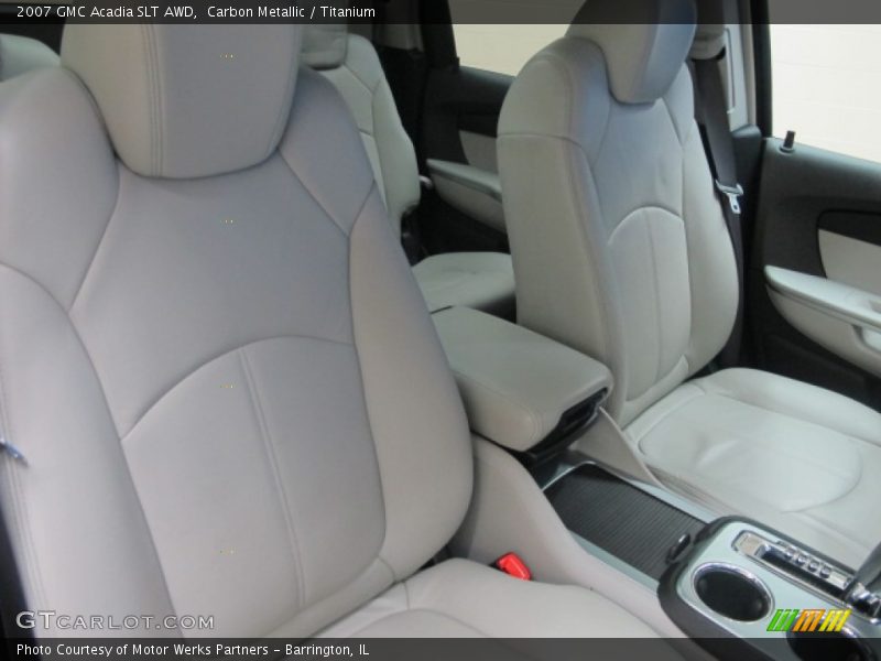 Carbon Metallic / Titanium 2007 GMC Acadia SLT AWD