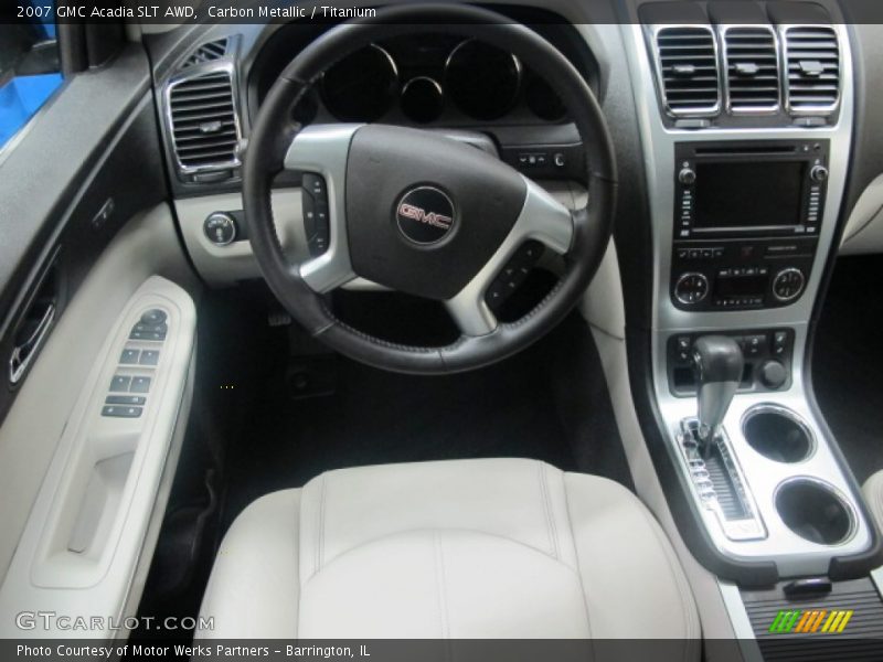 Carbon Metallic / Titanium 2007 GMC Acadia SLT AWD