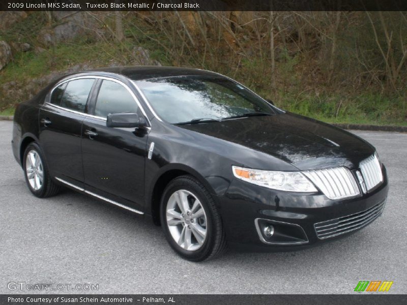 Tuxedo Black Metallic / Charcoal Black 2009 Lincoln MKS Sedan