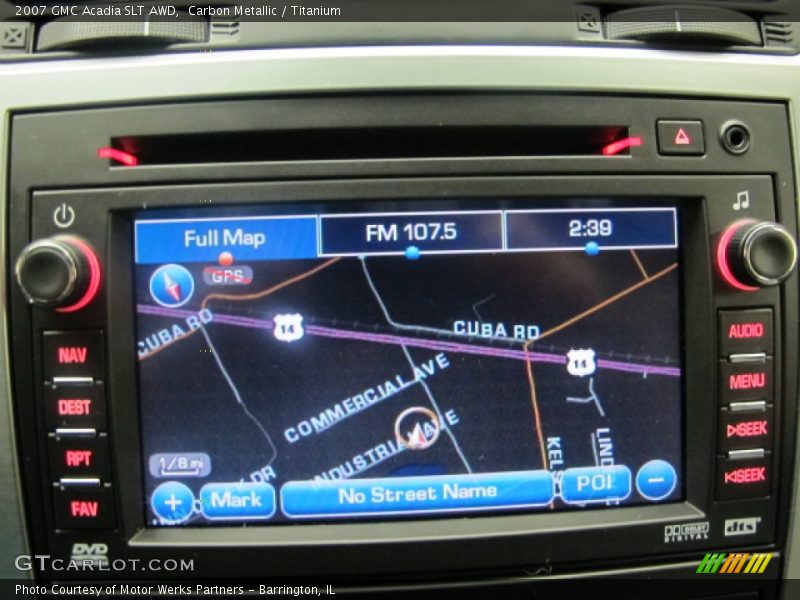 Carbon Metallic / Titanium 2007 GMC Acadia SLT AWD