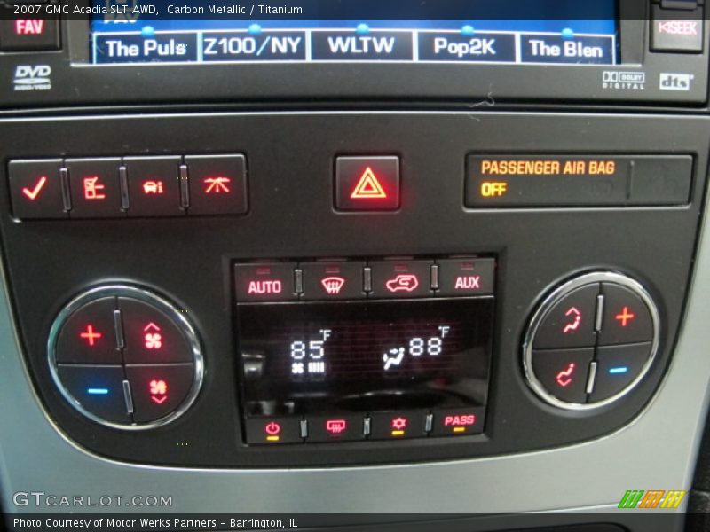 Carbon Metallic / Titanium 2007 GMC Acadia SLT AWD