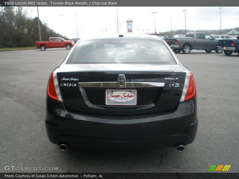 Tuxedo Black Metallic / Charcoal Black 2009 Lincoln MKS Sedan