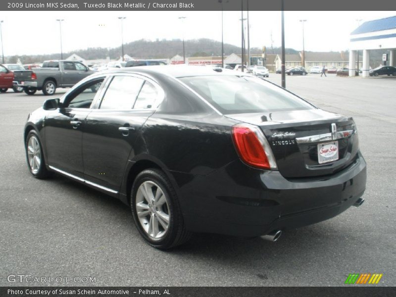 Tuxedo Black Metallic / Charcoal Black 2009 Lincoln MKS Sedan