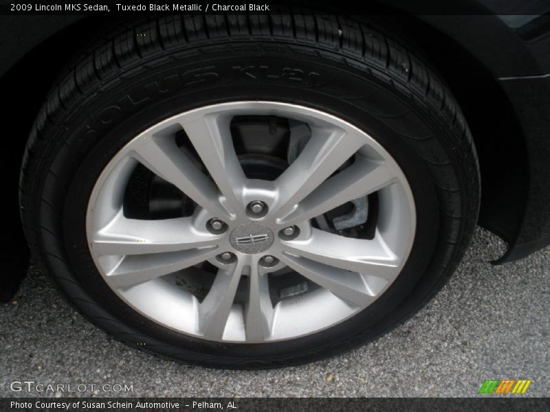 Tuxedo Black Metallic / Charcoal Black 2009 Lincoln MKS Sedan
