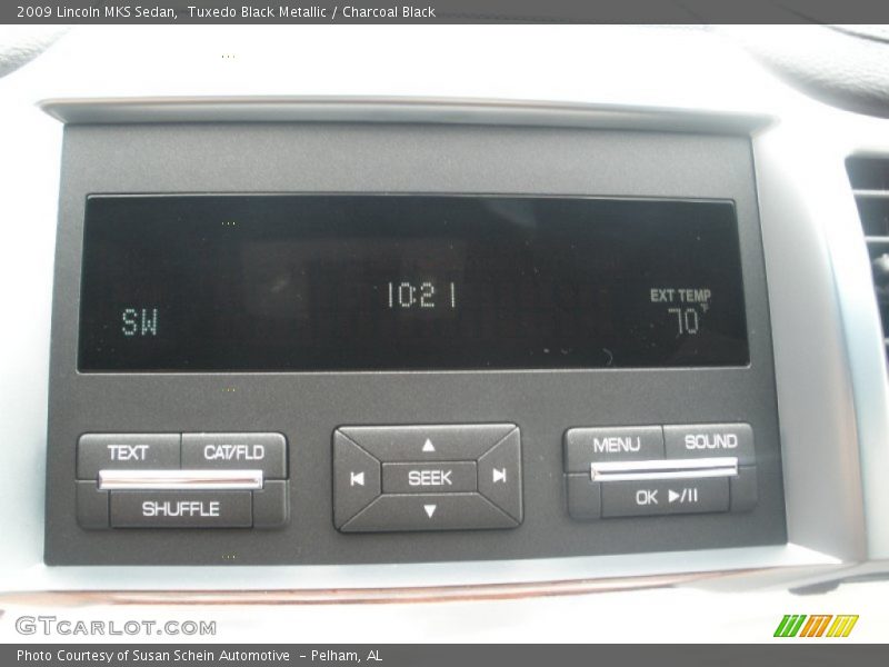 Tuxedo Black Metallic / Charcoal Black 2009 Lincoln MKS Sedan