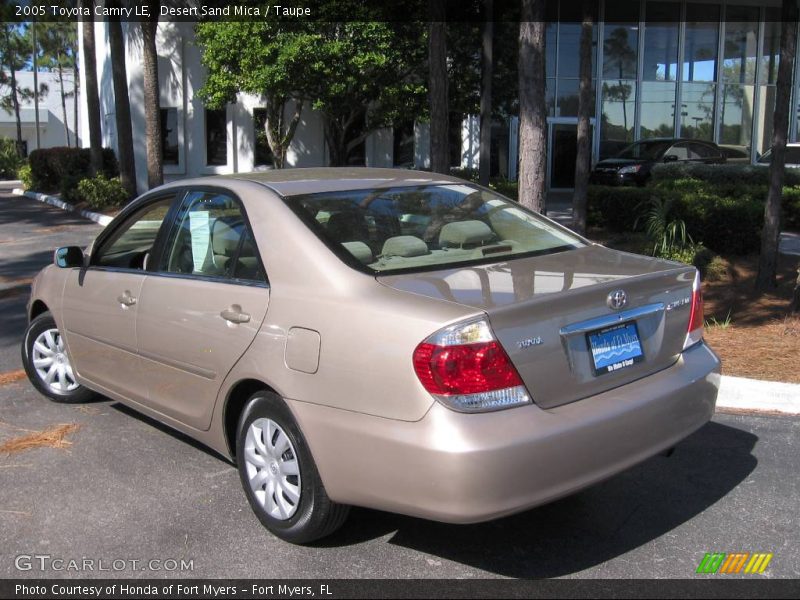 Desert Sand Mica / Taupe 2005 Toyota Camry LE