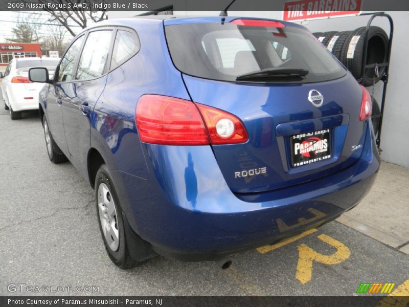 Indigo Blue / Black 2009 Nissan Rogue S AWD