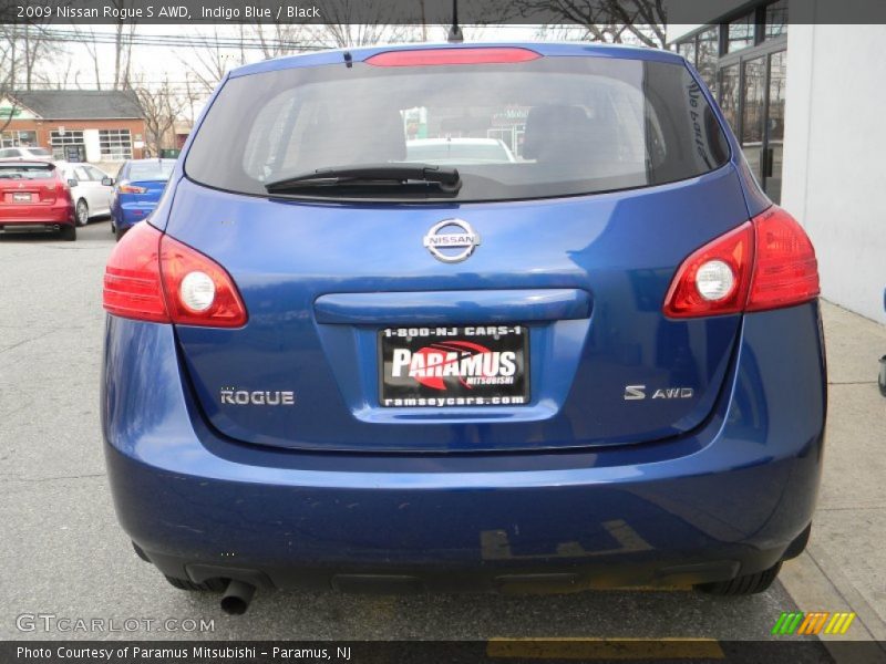Indigo Blue / Black 2009 Nissan Rogue S AWD