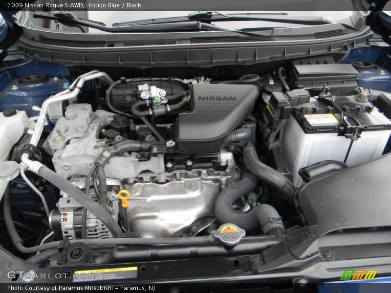 Indigo Blue / Black 2009 Nissan Rogue S AWD