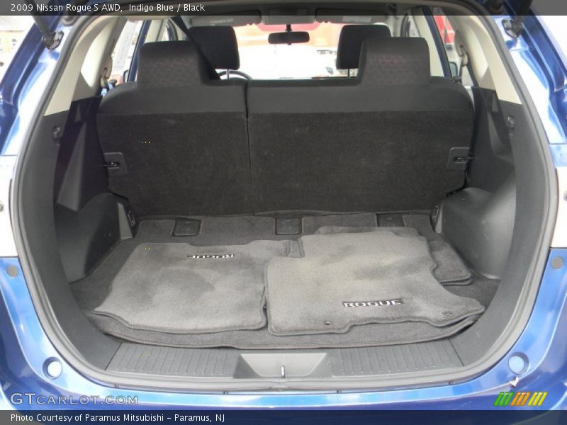 Indigo Blue / Black 2009 Nissan Rogue S AWD