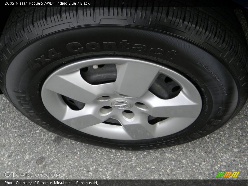 Indigo Blue / Black 2009 Nissan Rogue S AWD