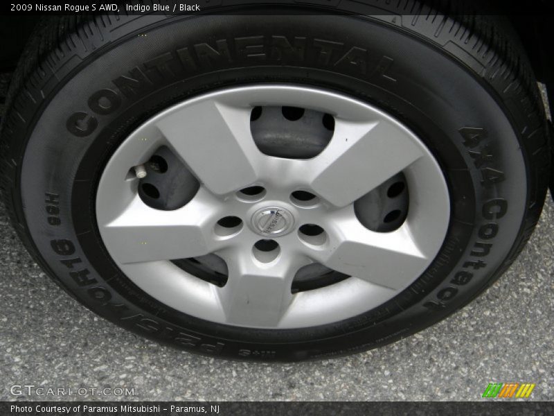 Indigo Blue / Black 2009 Nissan Rogue S AWD