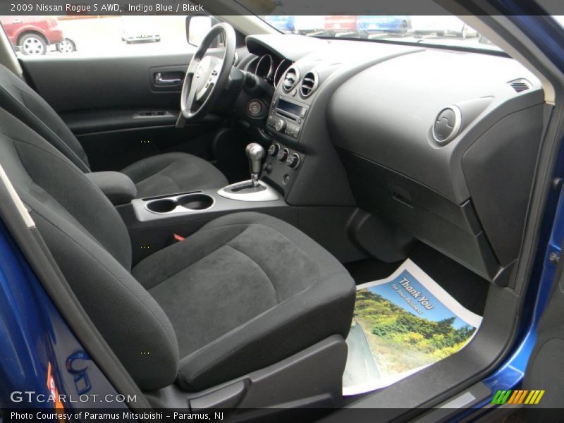 Indigo Blue / Black 2009 Nissan Rogue S AWD