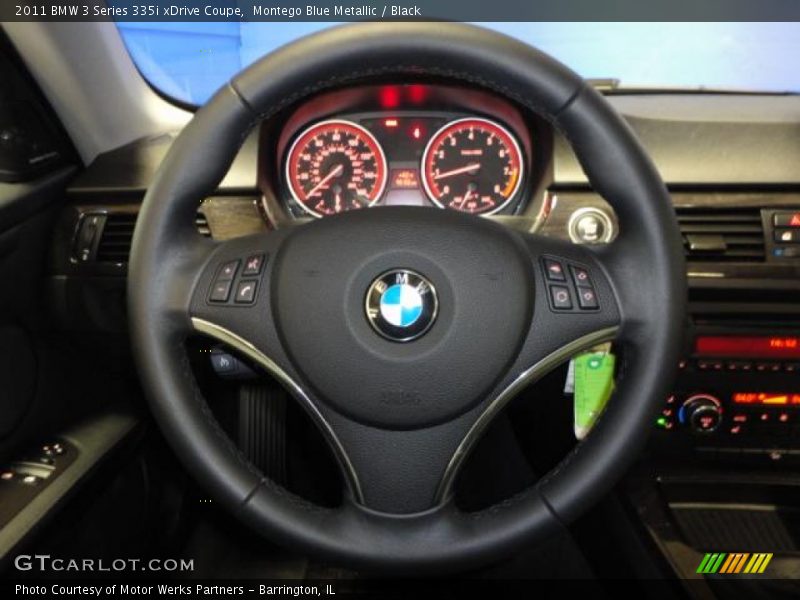  2011 3 Series 335i xDrive Coupe Steering Wheel