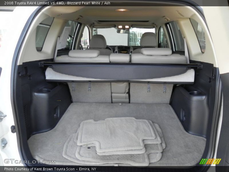 Blizzard Pearl White / Ash 2008 Toyota RAV4 Limited V6 4WD