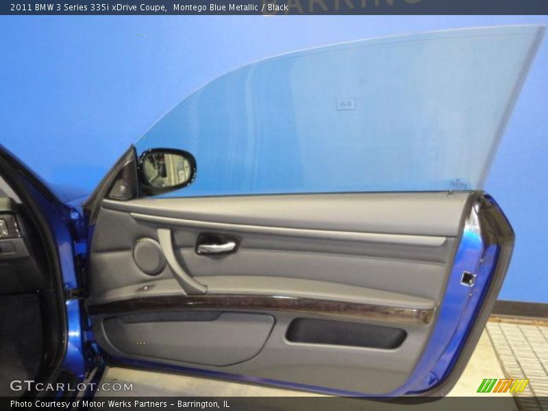 Montego Blue Metallic / Black 2011 BMW 3 Series 335i xDrive Coupe