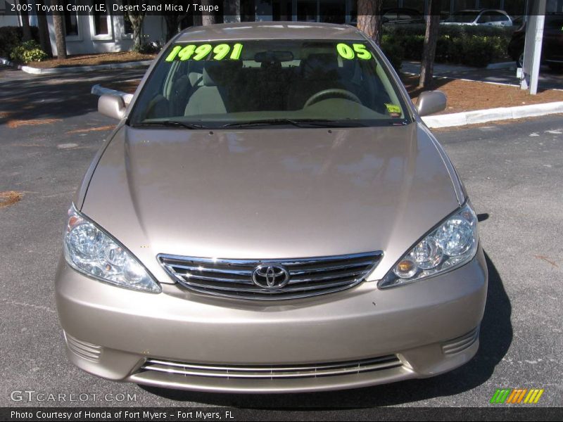 Desert Sand Mica / Taupe 2005 Toyota Camry LE
