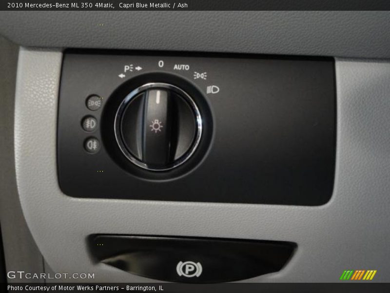 Capri Blue Metallic / Ash 2010 Mercedes-Benz ML 350 4Matic