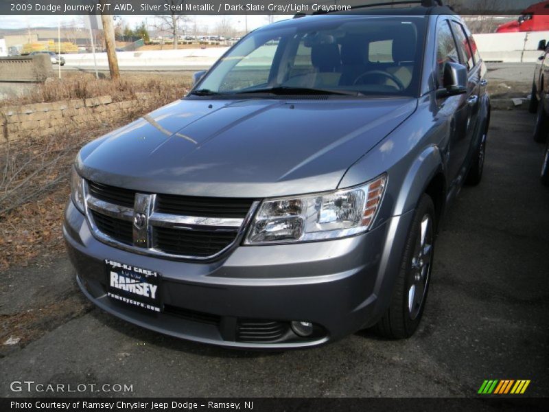 Silver Steel Metallic / Dark Slate Gray/Light Graystone 2009 Dodge Journey R/T AWD