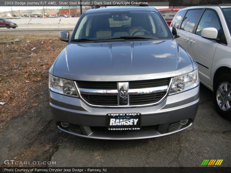 Silver Steel Metallic / Dark Slate Gray/Light Graystone 2009 Dodge Journey R/T AWD