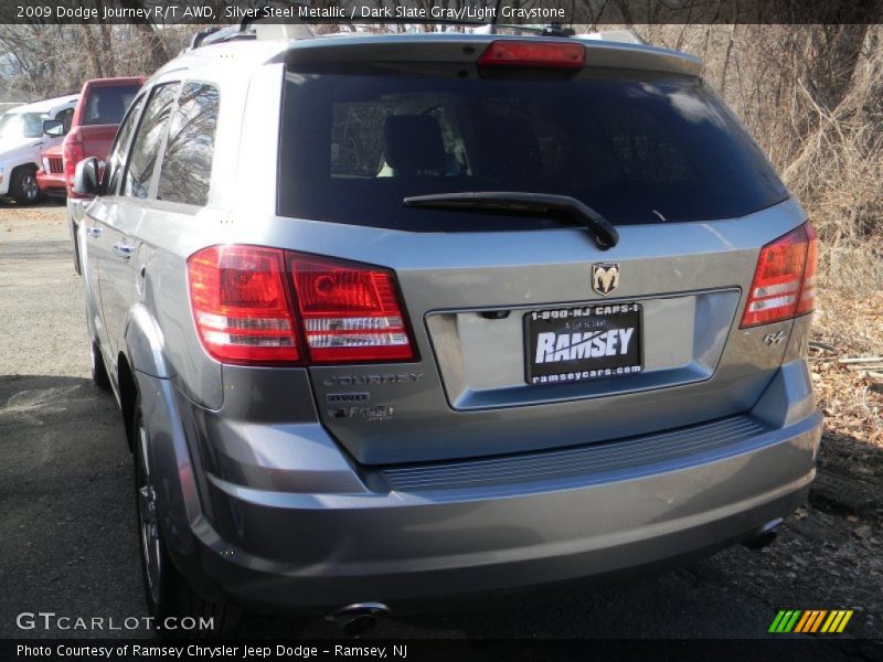 Silver Steel Metallic / Dark Slate Gray/Light Graystone 2009 Dodge Journey R/T AWD