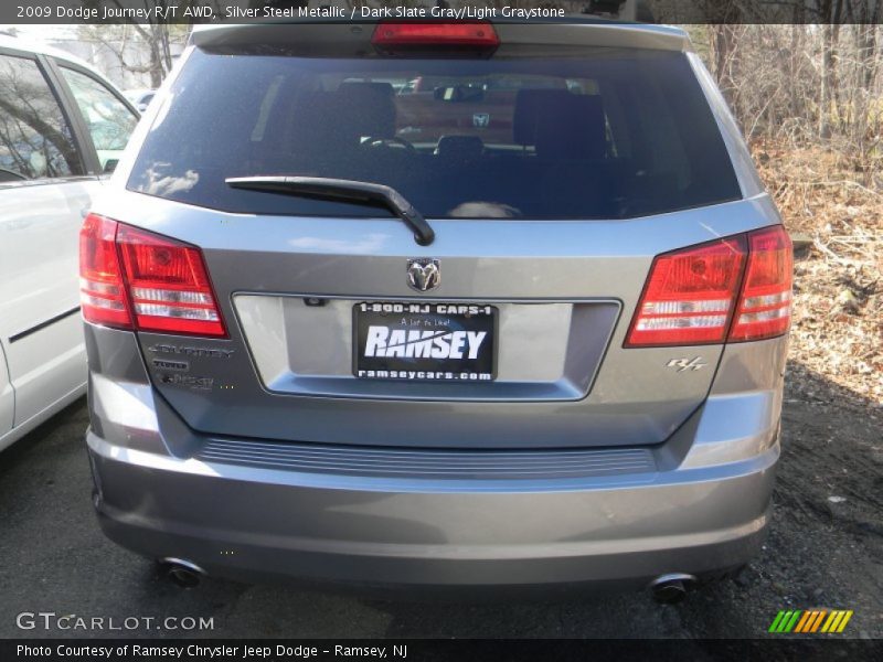 Silver Steel Metallic / Dark Slate Gray/Light Graystone 2009 Dodge Journey R/T AWD