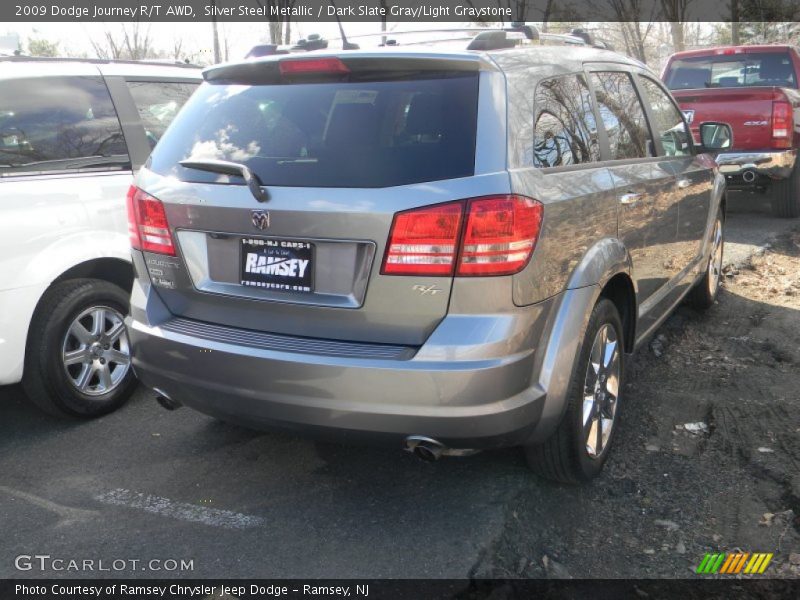 Silver Steel Metallic / Dark Slate Gray/Light Graystone 2009 Dodge Journey R/T AWD