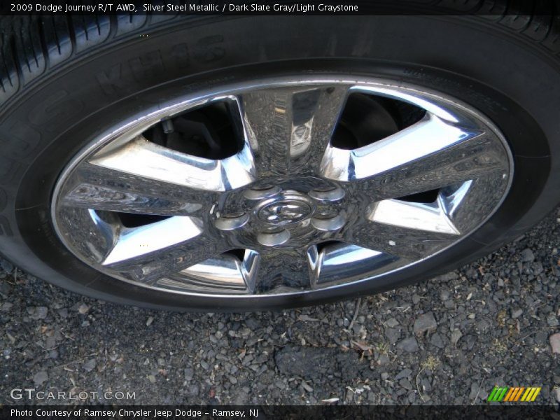 Silver Steel Metallic / Dark Slate Gray/Light Graystone 2009 Dodge Journey R/T AWD