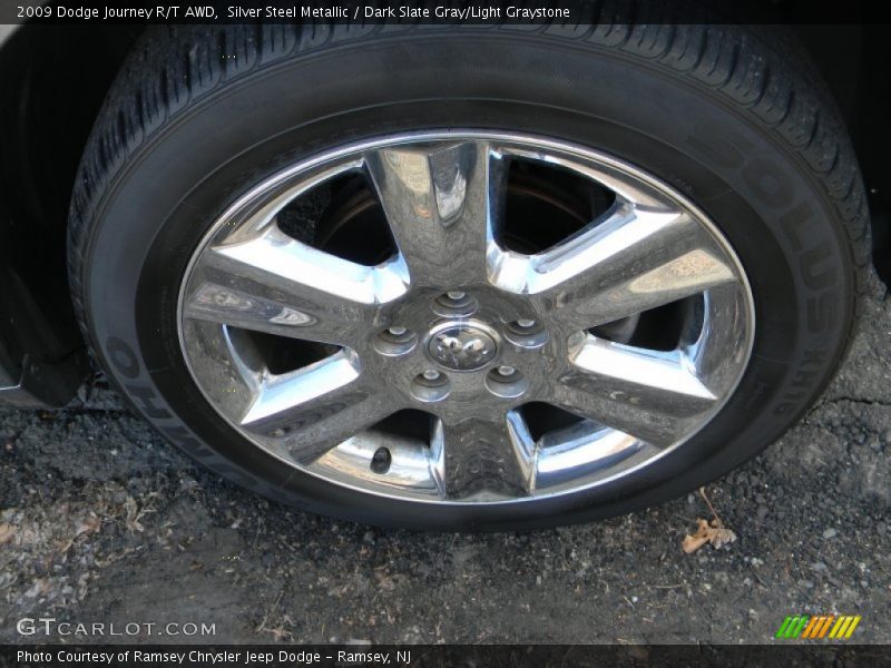 Silver Steel Metallic / Dark Slate Gray/Light Graystone 2009 Dodge Journey R/T AWD