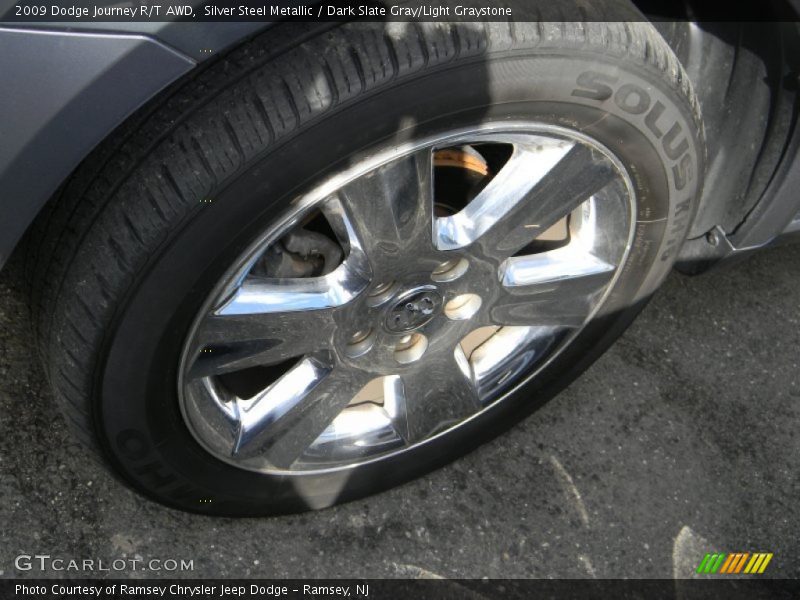 Silver Steel Metallic / Dark Slate Gray/Light Graystone 2009 Dodge Journey R/T AWD