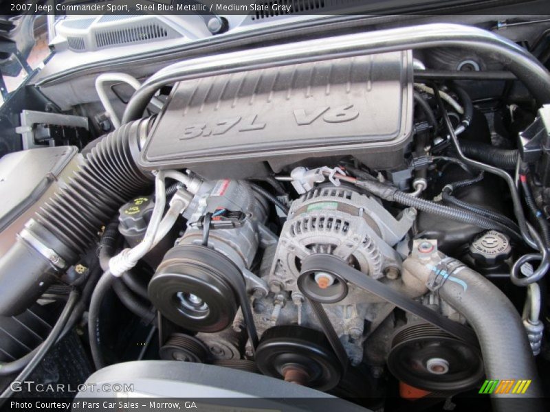  2007 Commander Sport Engine - 3.7 Liter SOHC 12V Powertech V6