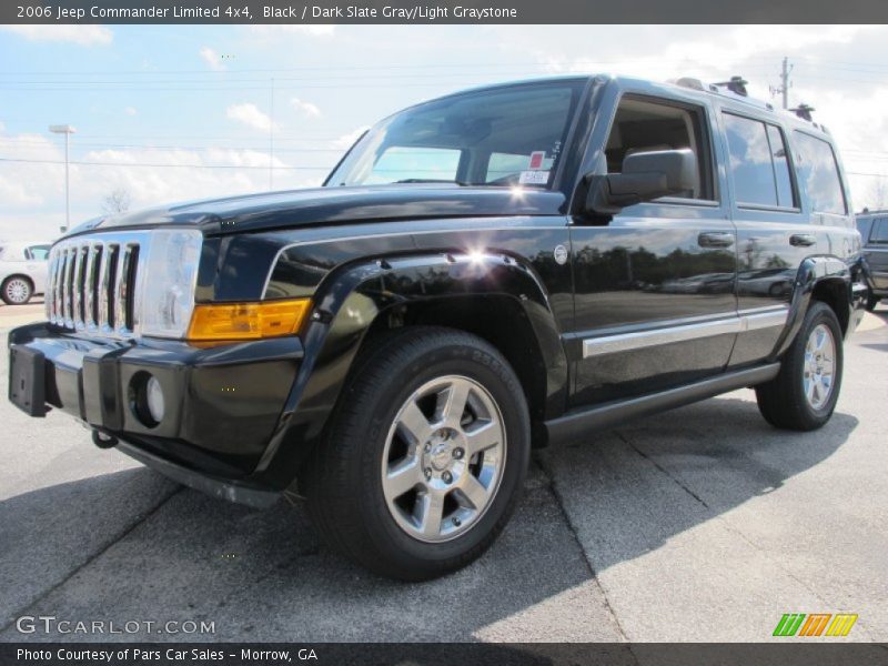 Black / Dark Slate Gray/Light Graystone 2006 Jeep Commander Limited 4x4
