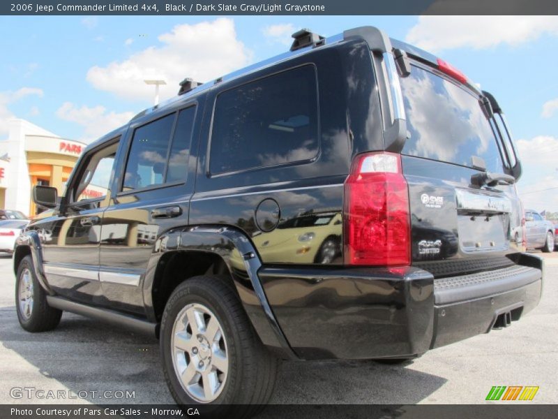 Black / Dark Slate Gray/Light Graystone 2006 Jeep Commander Limited 4x4