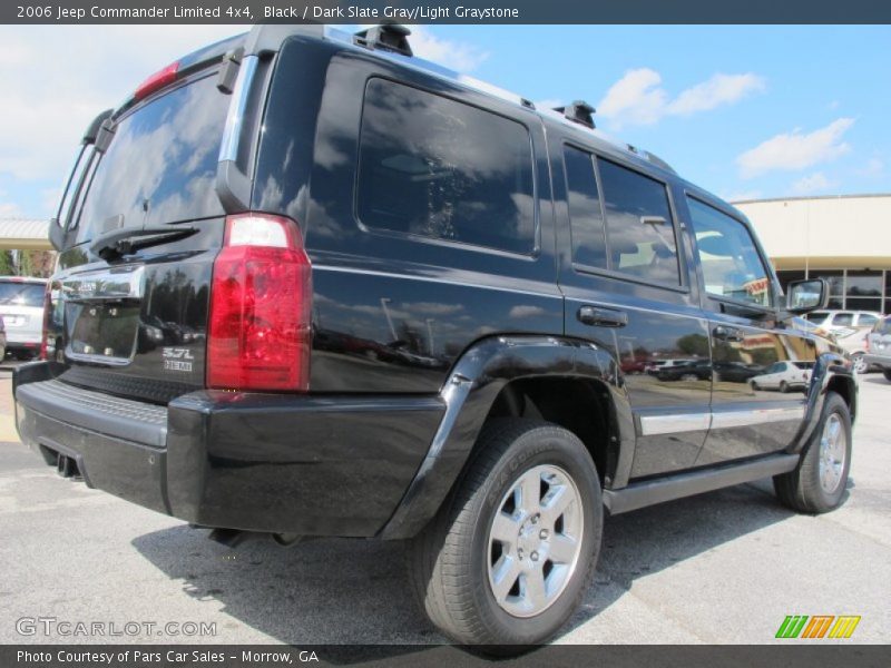 Black / Dark Slate Gray/Light Graystone 2006 Jeep Commander Limited 4x4