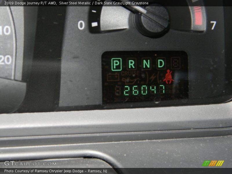 Silver Steel Metallic / Dark Slate Gray/Light Graystone 2009 Dodge Journey R/T AWD