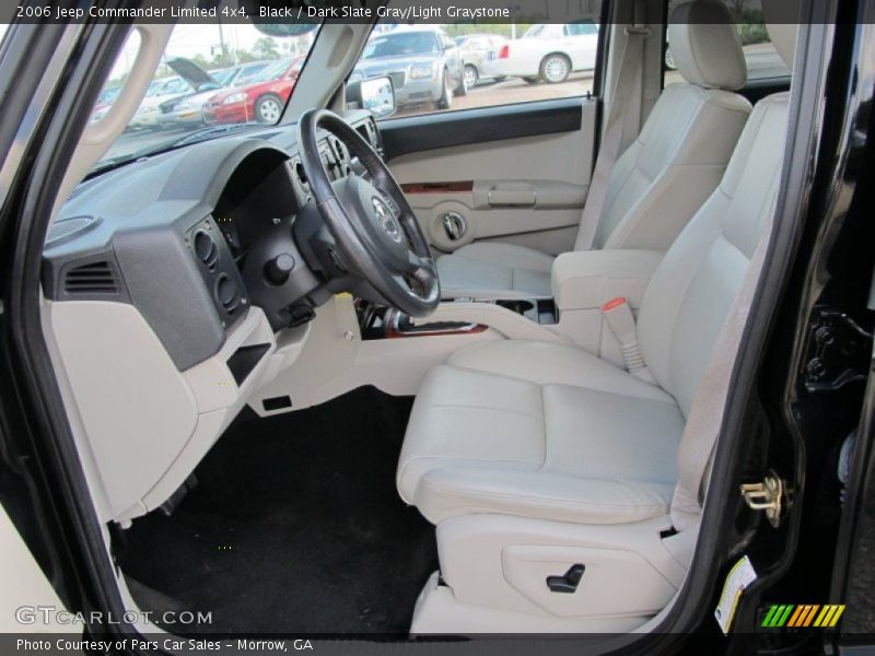 Black / Dark Slate Gray/Light Graystone 2006 Jeep Commander Limited 4x4