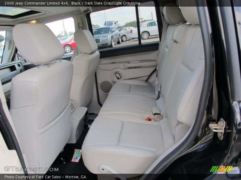 Black / Dark Slate Gray/Light Graystone 2006 Jeep Commander Limited 4x4