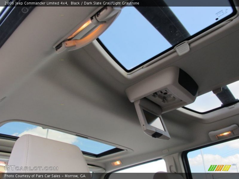 Black / Dark Slate Gray/Light Graystone 2006 Jeep Commander Limited 4x4