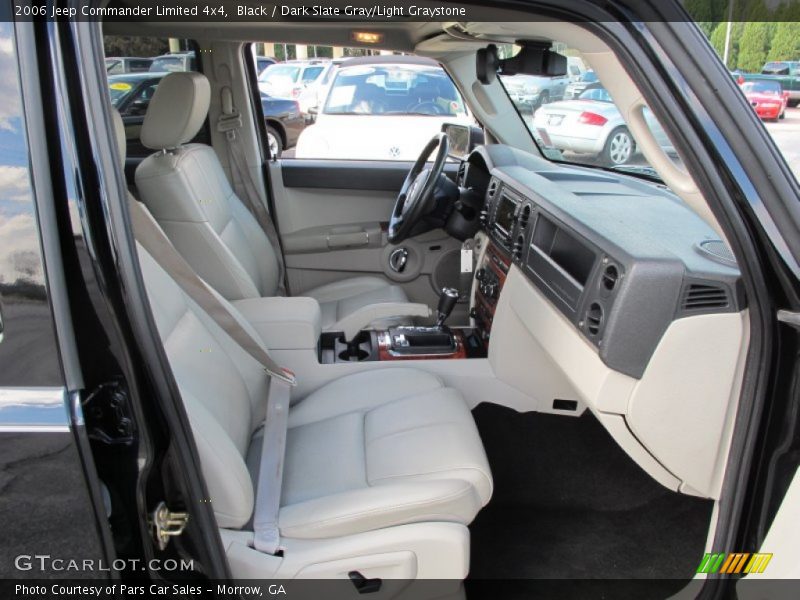 Black / Dark Slate Gray/Light Graystone 2006 Jeep Commander Limited 4x4