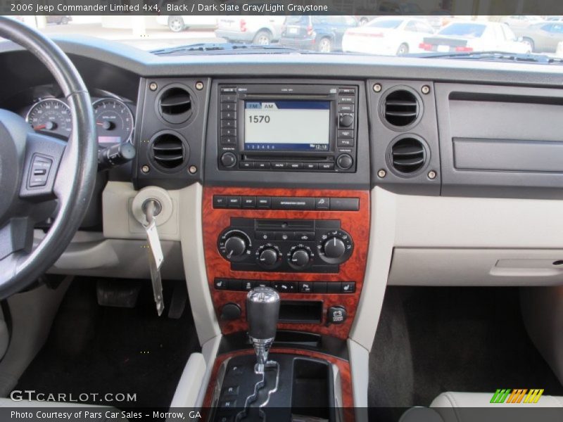 Black / Dark Slate Gray/Light Graystone 2006 Jeep Commander Limited 4x4