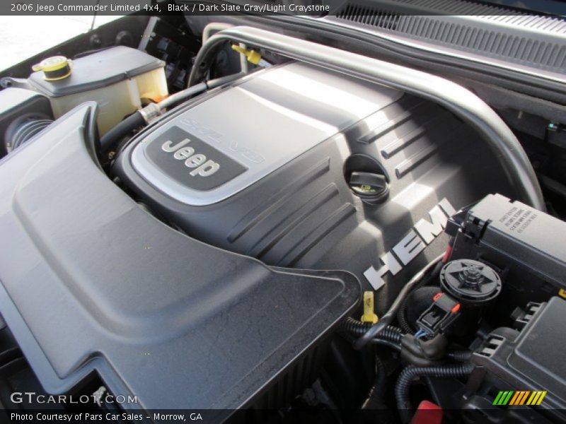 Black / Dark Slate Gray/Light Graystone 2006 Jeep Commander Limited 4x4