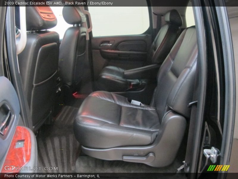 Black Raven / Ebony/Ebony 2009 Cadillac Escalade ESV AWD