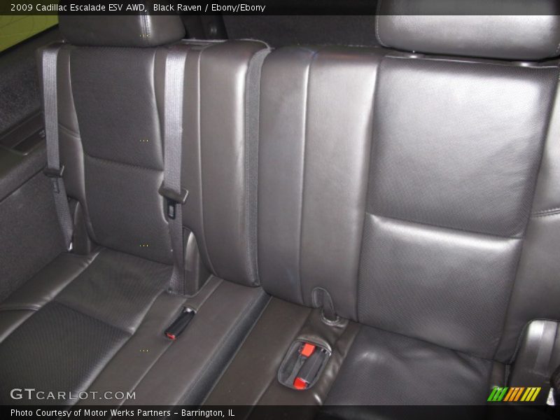 Black Raven / Ebony/Ebony 2009 Cadillac Escalade ESV AWD
