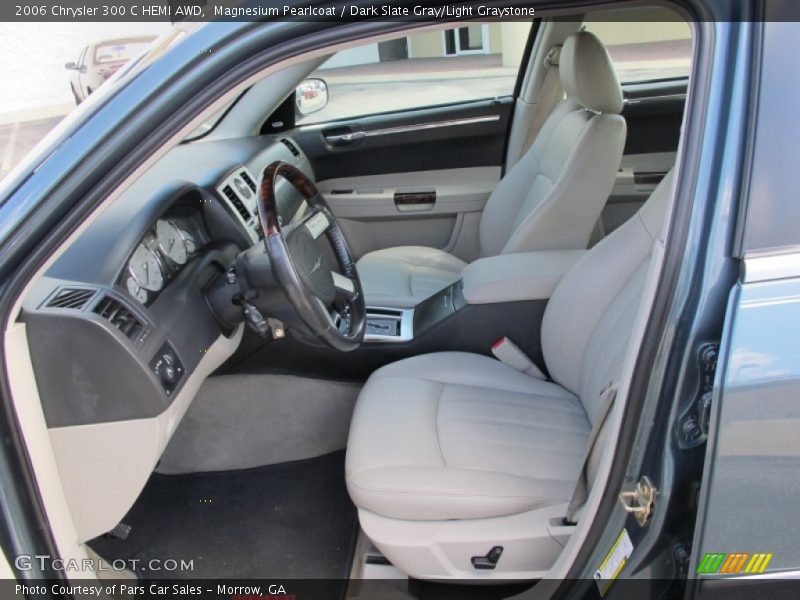 Magnesium Pearlcoat / Dark Slate Gray/Light Graystone 2006 Chrysler 300 C HEMI AWD
