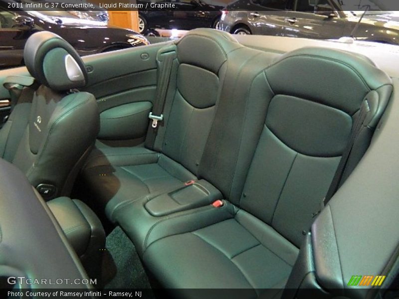 Liquid Platinum / Graphite 2011 Infiniti G 37 Convertible