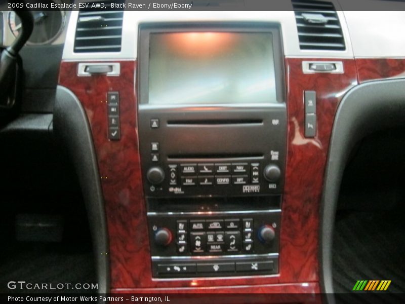 Black Raven / Ebony/Ebony 2009 Cadillac Escalade ESV AWD