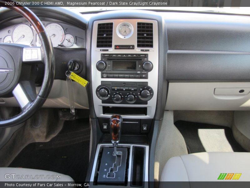 Magnesium Pearlcoat / Dark Slate Gray/Light Graystone 2006 Chrysler 300 C HEMI AWD